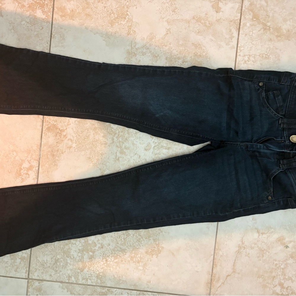 Wit & Wisdom Dark Indigo Straight Leg Jeans